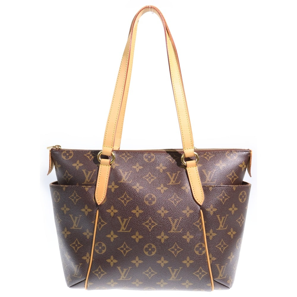 LOUIS VUITTON(ルイヴィトン) トータリーPM モノグラム PVC レザー ショルダー トートバッグ ゴールド金具 ブラウン M56688 レディース