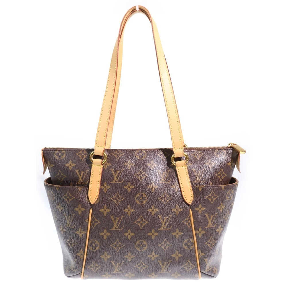 LOUIS VUITTON(ルイヴィトン) トータリーPM モノグラム PVC レザー ショルダー トートバッグ ゴールド金具 ブラウン M56688 レディース