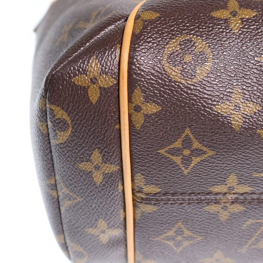 LOUIS VUITTON(ルイヴィトン) トータリーPM モノグラム PVC レザー ショルダー トートバッグ ゴールド金具 ブラウン M56688 レディース