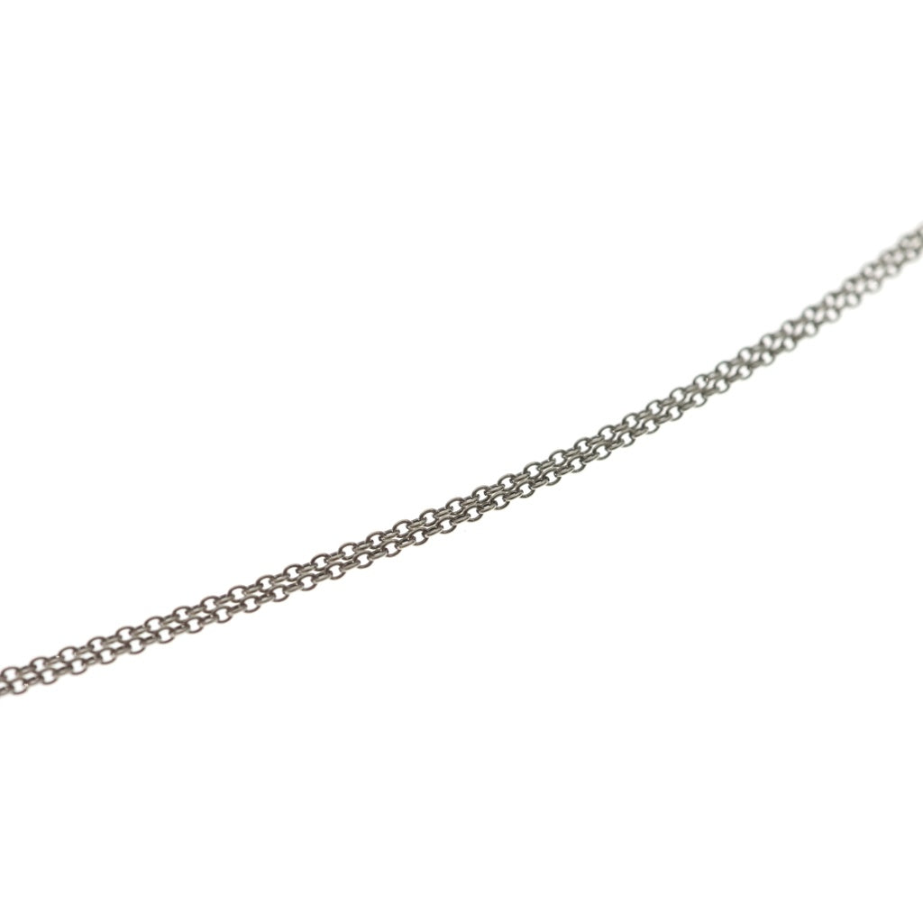 TIFFANY & Co.(ティファニー) エルサペレッティ バイザヤード ダイヤネックレス ペンダントチェーン シルバー SV925 1.5g レディース