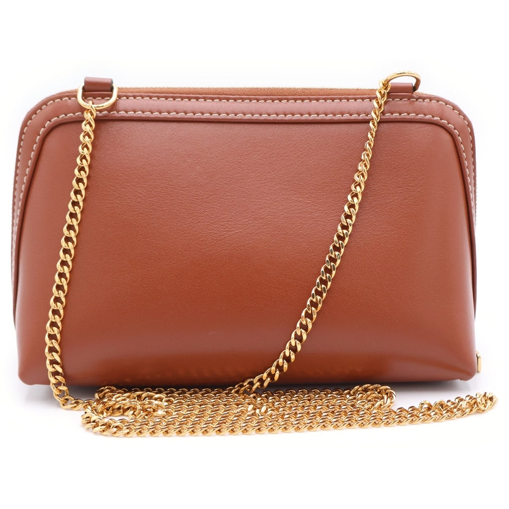 CELINE(セリーヌ) キュイルトリンオフ チェーン クラッチバック