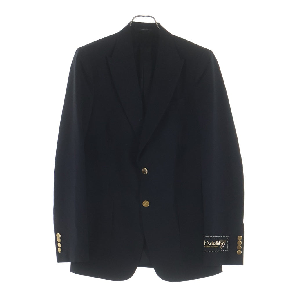 GUCCI(グッチ) Eschatology 袖ワッペン 金ボタン 2B ピークドラペル