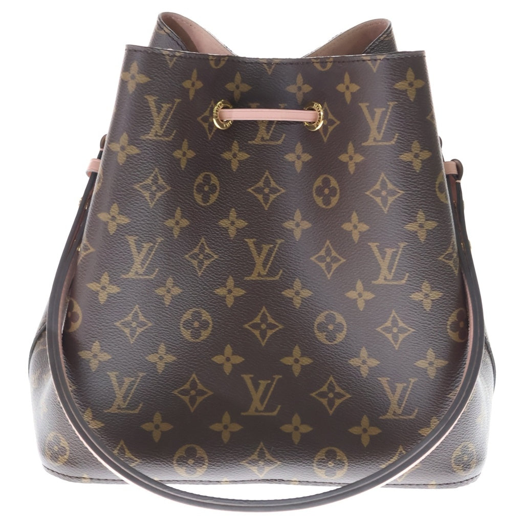LOUIS VUITTON(ルイヴィトン) モノグラム ネオノエ ショルダーバッグ ローズプードル ブラウン PVCレザー RFID M44022 レディース