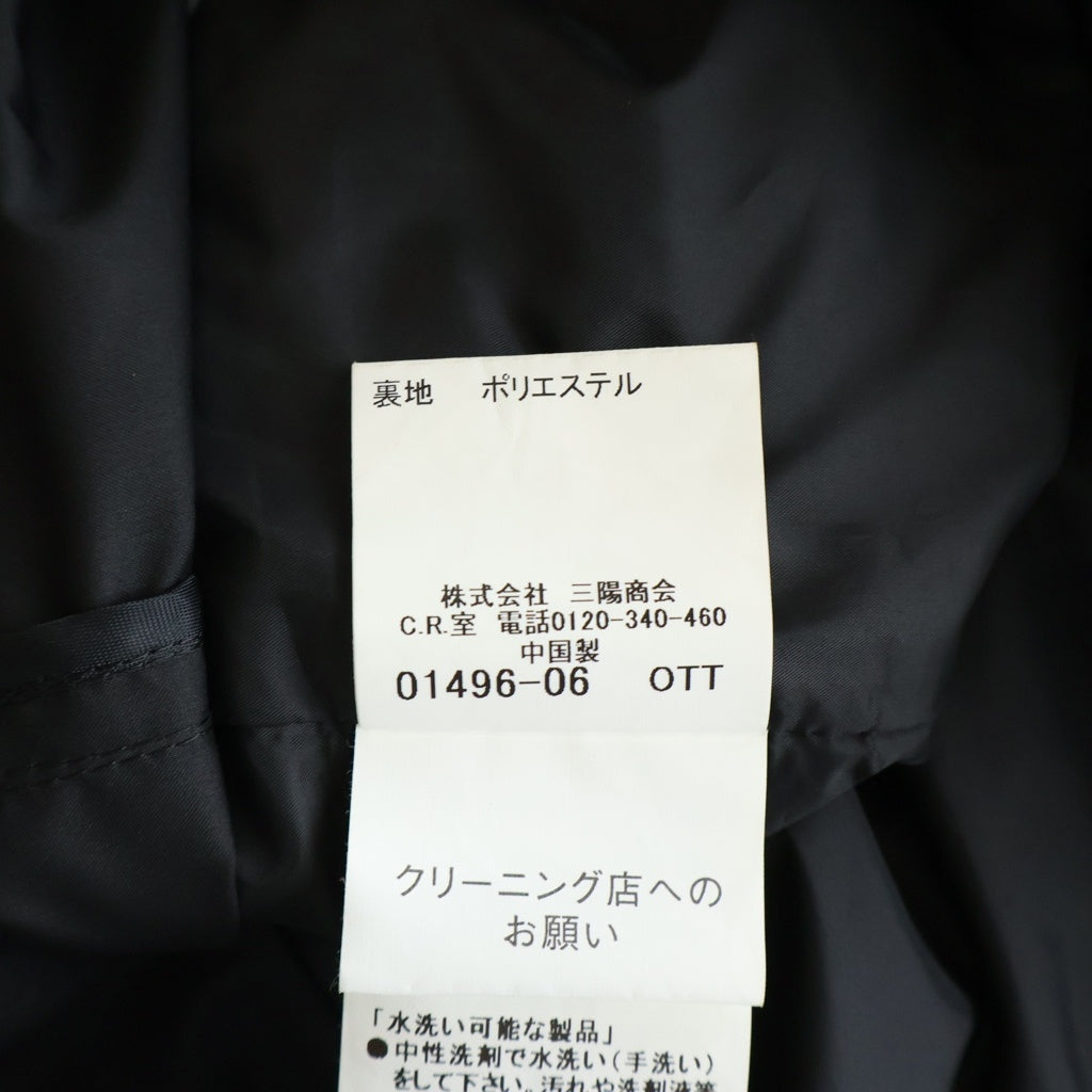 BURBERRY BLACK LABEL(バーバリー ブラックレーベル) ホワイトグースダウン ダウンジャケット ブラック BMP12-524-09 レディース