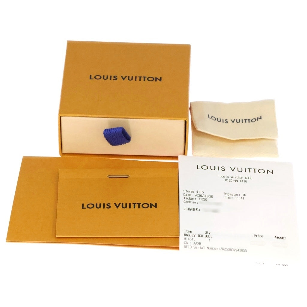 LOUIS VUITTON(ルイヴィトン) LVアイコニック ラインストーン リング ゴールド GP #12 2.7g M1461L