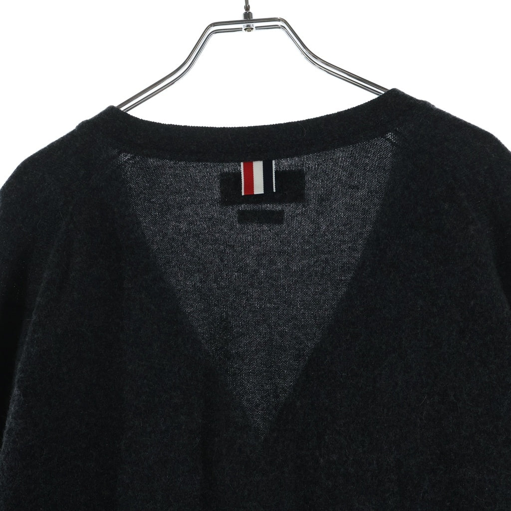 THOM BROWNE(トムブラウン) クラシック 4バー カシミヤニット カーディガン グレー MKC001Aー00011022 レディース