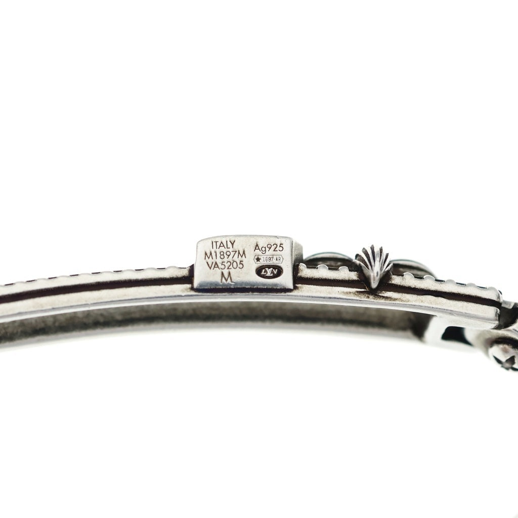 LOUIS VUITTON(ルイヴィトン) ブレスレットLV ウィスパーグルメット シルバー チェーン Ag925 M1897M