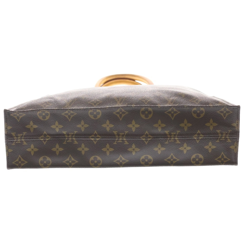 LOUIS VUITTON(ルイヴィトン) モノグラム サックプラ トートバッグ ハンドバッグ ブラウン PVCレザー M51140 ゴールド金具 レディース