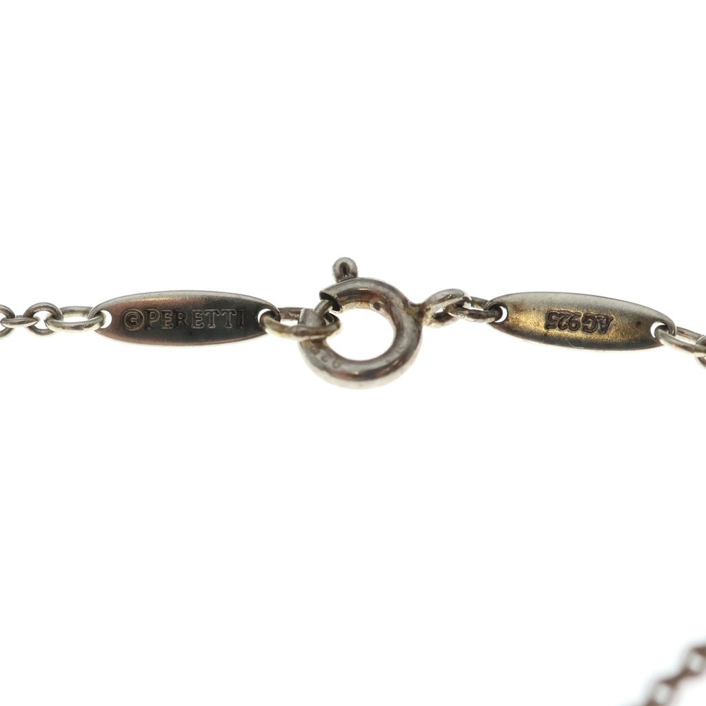 TIFFANY & Co.(ティファニー) メッシュ タッセル パール SV925 ネックレス シルバー レディース