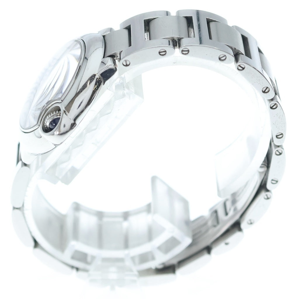 Cartier(カルティエ) バロンブルードゥカルティエ SS/QZ ステンレス クオーツ クォーツ 腕時計 カルティエケア確認済み W69010Z4 シルバー文字盤