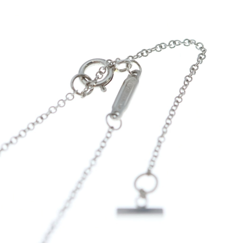 TIFFANY & Co.(ティファニー) Tスマイル スモール Au750 K18WG ホワイトゴールド ペンダント レディース