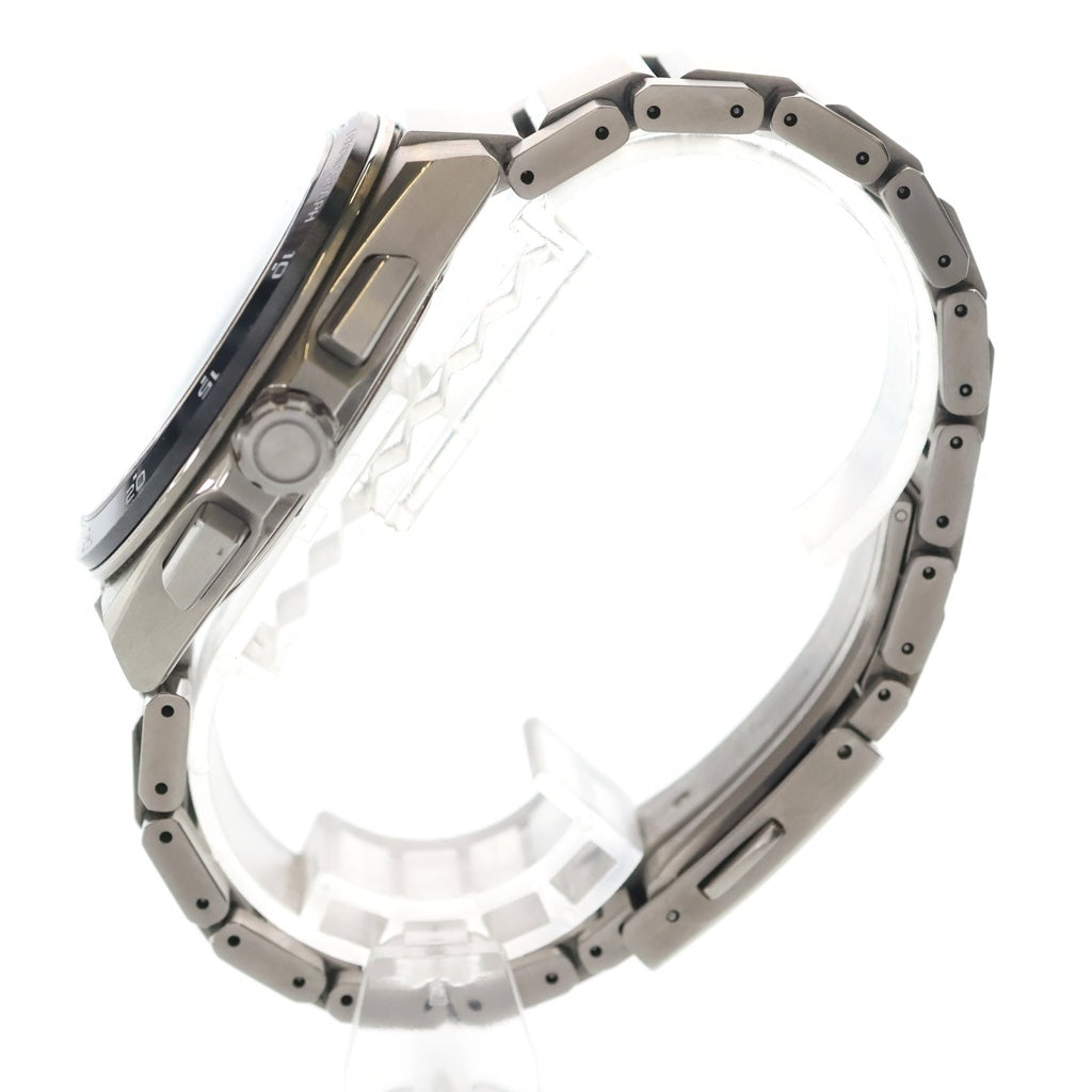 SEIKO(セイコー) アストロン ネクスター クロノグラフ Ti×CE GPS ソーラー チタン セラミック 腕時計 5X83ー0AA0ー1 黒文字盤
