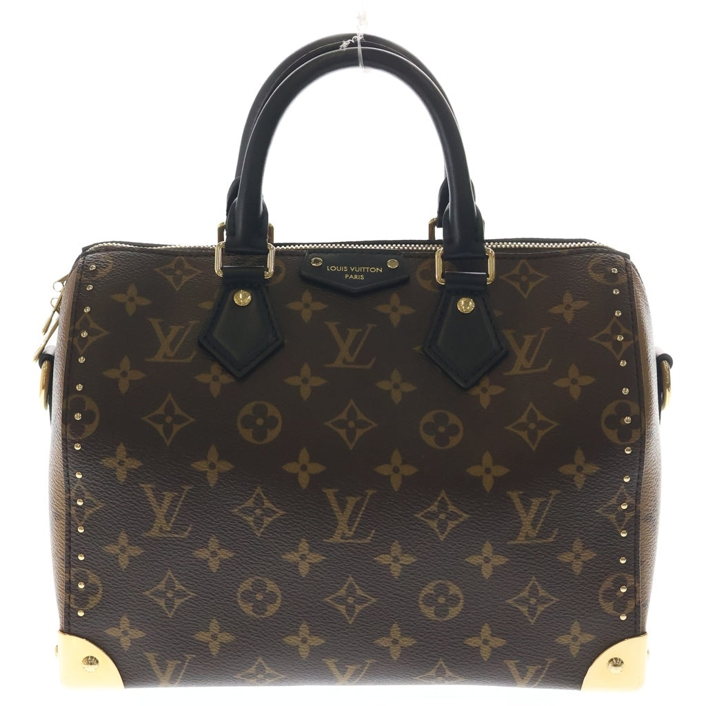 LOUIS VUITTON(ルイヴィトン) モノグラム スピーディ・トランク 25 ハンドバッグ ブラウン M26181 RFID レディース