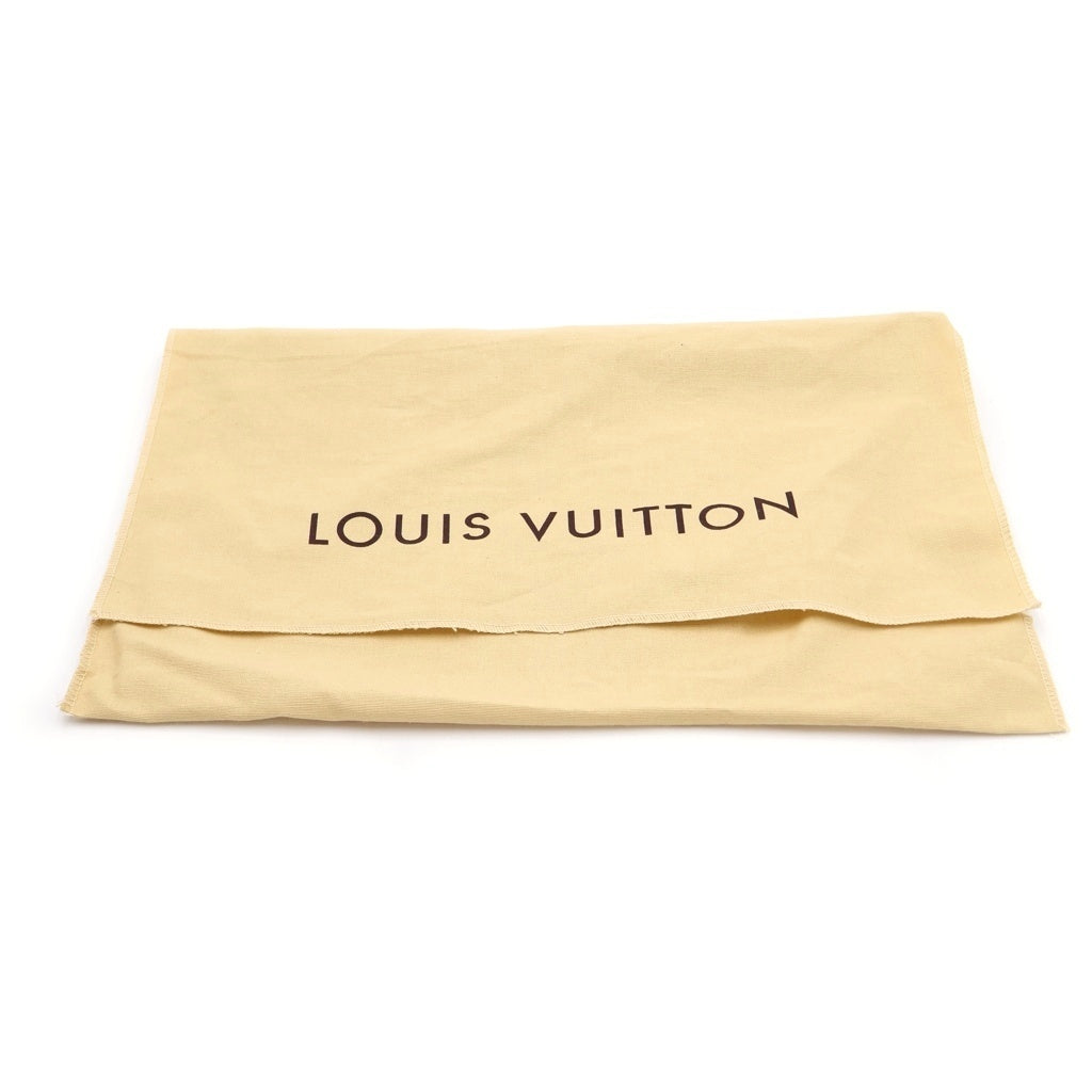 LOUIS VUITTON(ルイヴィトン) モノグラム ソローニュ ワンショルダーバッグ ブラウン レザー×PVC M42250 ゴールド金具 レディース
