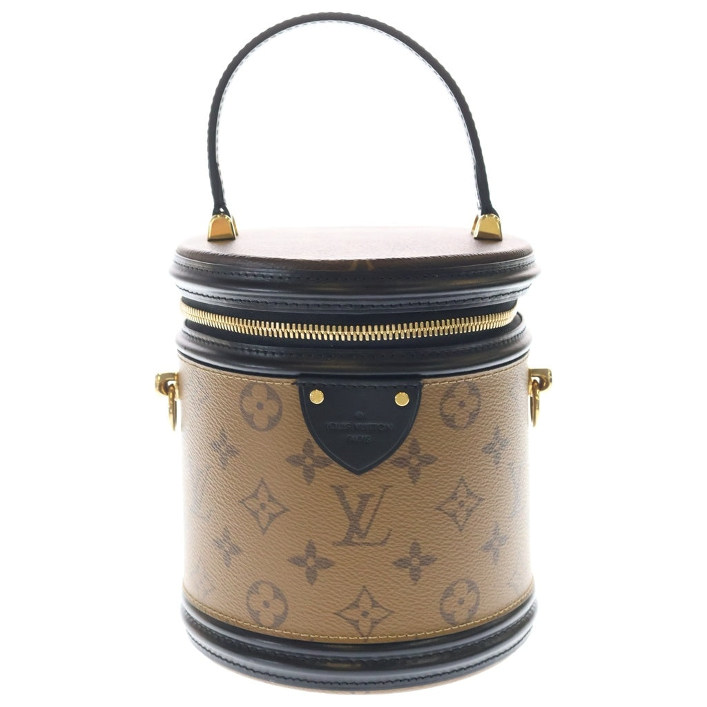 LOUIS VUITTON(ルイヴィトン) モノグラムリバース カンヌ 2WAY ハンドバッグ ショルダーバッグ バニティバッグ M43986 ICタイプ ブラウン/ブラック レディース
