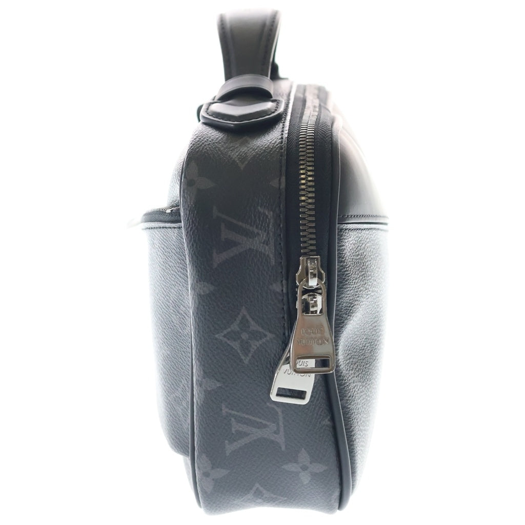 LOUIS VUITTON(ルイヴィトン) モノグラムエクリプス バムバッグ ショルダーバッグ ハンドバッグ ブラック レザー×PVC M42906 シルバー金具