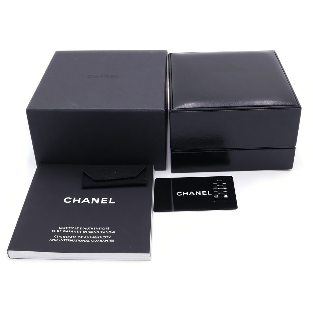 CHANEL(シャネル) J12 ダイヤベゼル SE/QZ セラミック クォーツ 電池式 腕時計 H0949 黒文字盤