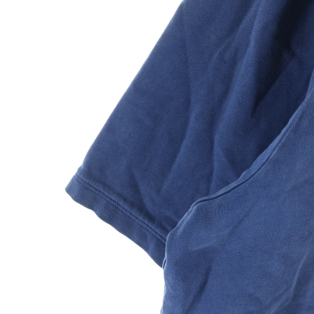 LOEWE(ロエベ) オーバーサイズ ウォッシュド アナグラムロゴ刺繍 半袖 Tシャツ カットソー ネイビー S359Y22X63 レディース