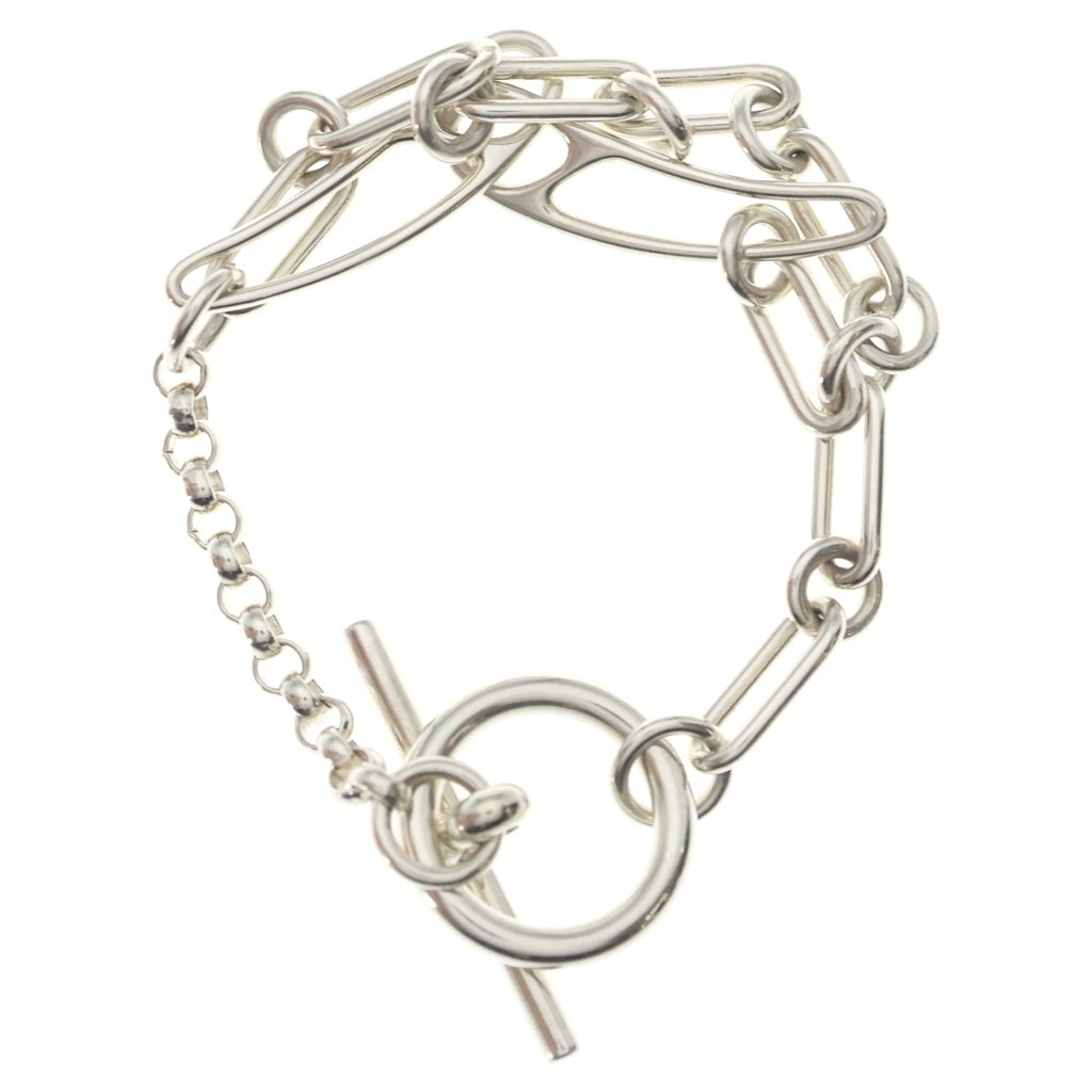 HERMES(エルメス) シェーヌダンクル パンク XS チェーン ブレスレット シルバー レディース