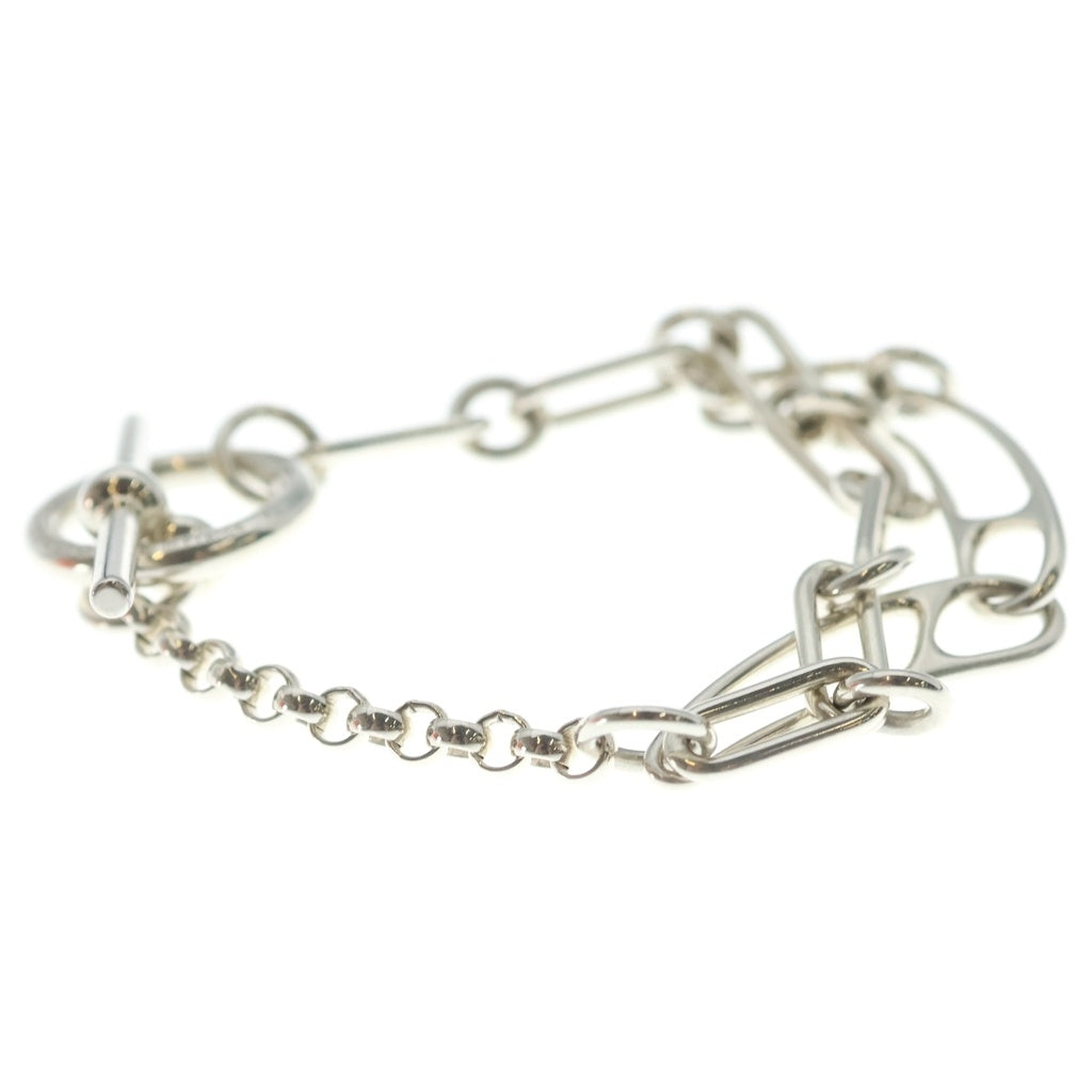 HERMES(エルメス) シェーヌダンクル パンク XS チェーン ブレスレット シルバー レディース
