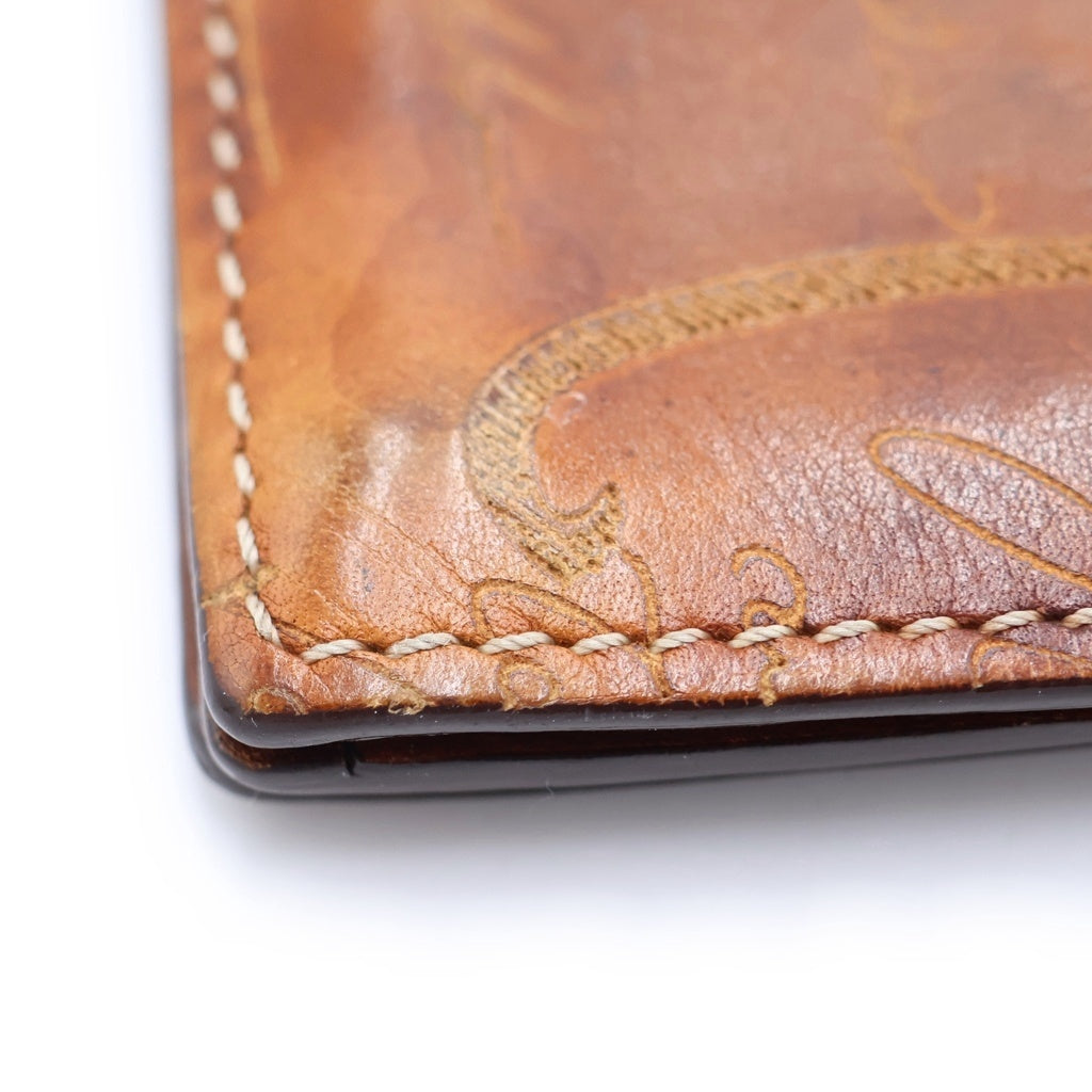 Berluti ベルルッティ カリグラフィ セコイア ロングウォレット 長財布 カードケース ブラウン レザー Berluti(ベルルッティ) カリグラフィ セコイア ロングウォレット 長