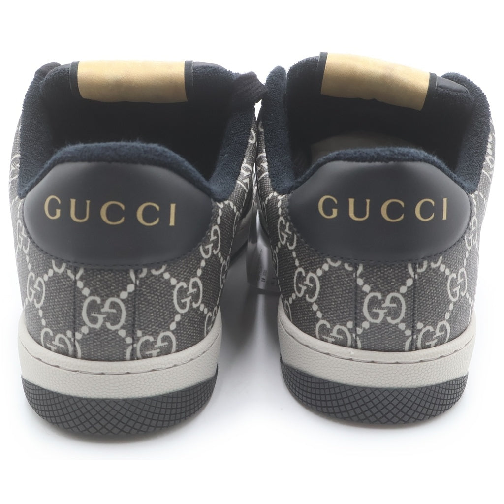 GUCCI(グッチ) GGスプリーム スクリーナー スニーカー ブラック #7