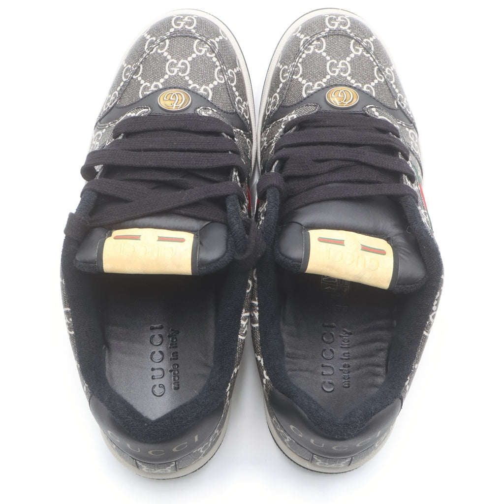 GUCCI(グッチ) GGスプリーム スクリーナー スニーカー ブラック #7