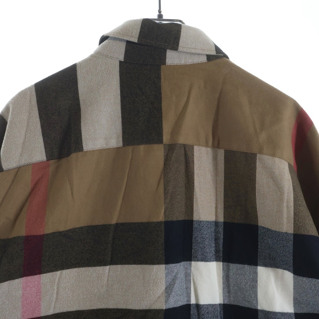 BURBERRY(バーバリー) Claverdon ビッグチェック総柄 コットン 長袖