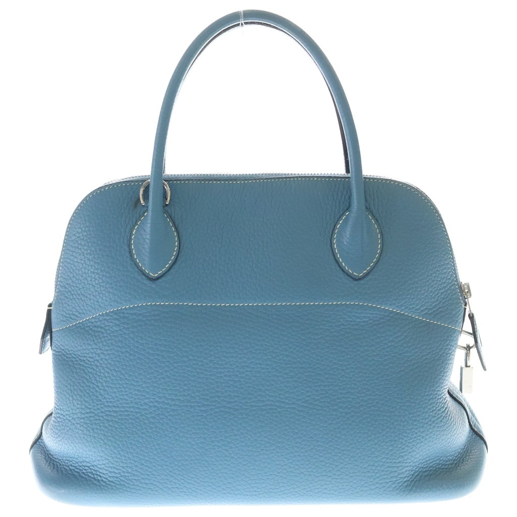 HERMES(エルメス) ボリード31 ハンドバック 2wayショルダーバック シルバー金具 □H刻印 トリヨンクマンス ブルージーン レディース