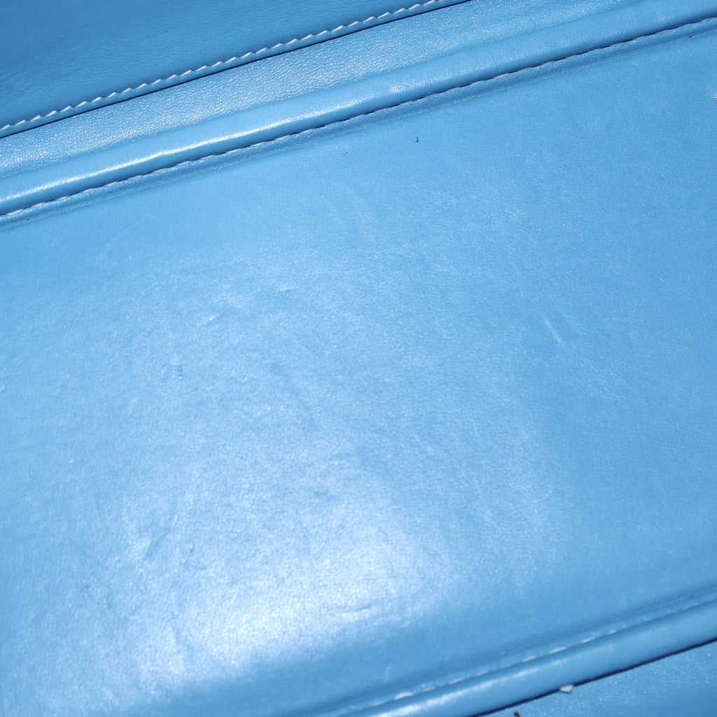 HERMES(エルメス) ボリード31 ハンドバック 2wayショルダーバック シルバー金具 □H刻印 トリヨンクマンス ブルージーン レディース