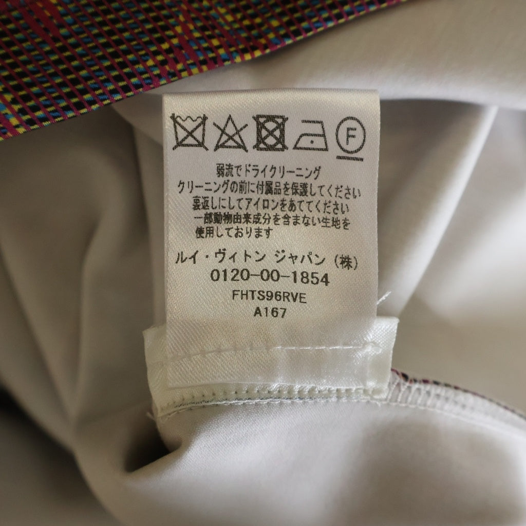 LOUIS VUITTON(ルイヴィトン) ■モノグラム Tシャツ 半袖カットソー トップス ナイロン×ポリウレタン 赤系 XS FHTS96RVE レディース