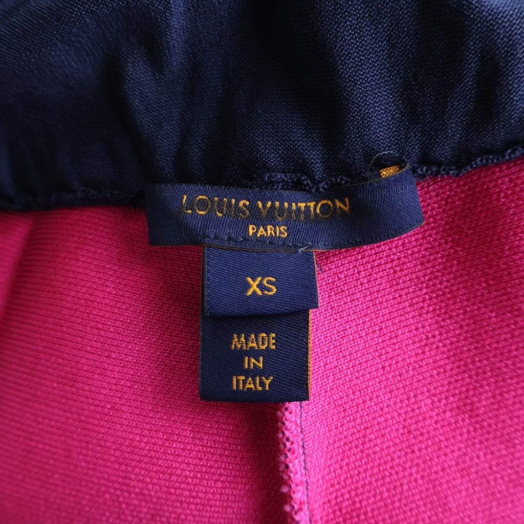 LOUIS VUITTON(ルイヴィトン) モノグラム キュロットパンツ スカート ショート丈 シルク ポリアミド RW222W PI5 FNKC06 レディース