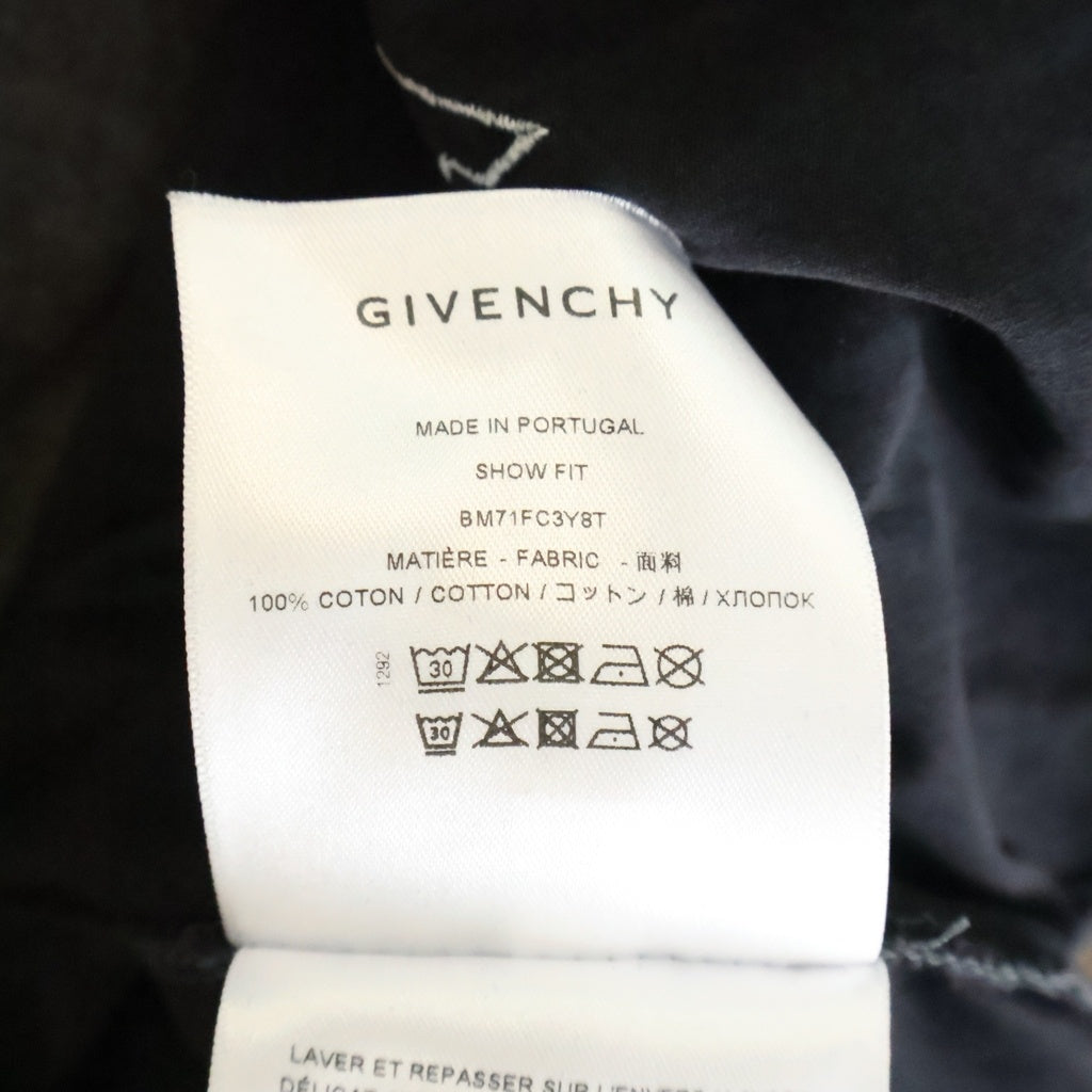GIVENCHY(ジバンシィ) ■ジバンシー オーバーラップ レイヤードトップス フーディ グレー XS BM71FC3Y8T レディース