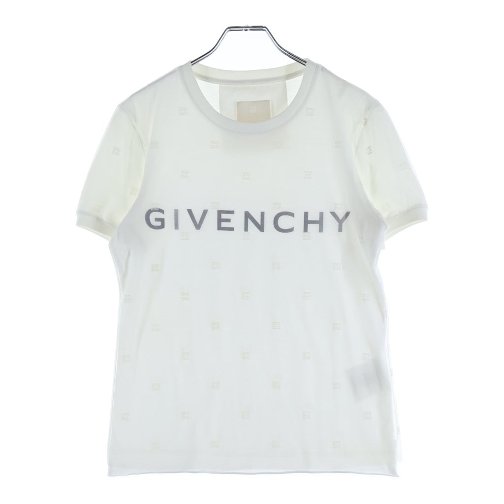 GIVENCHY(ジバンシィ) □ジバンシー ロゴ ドット Tシャツ 半袖 白