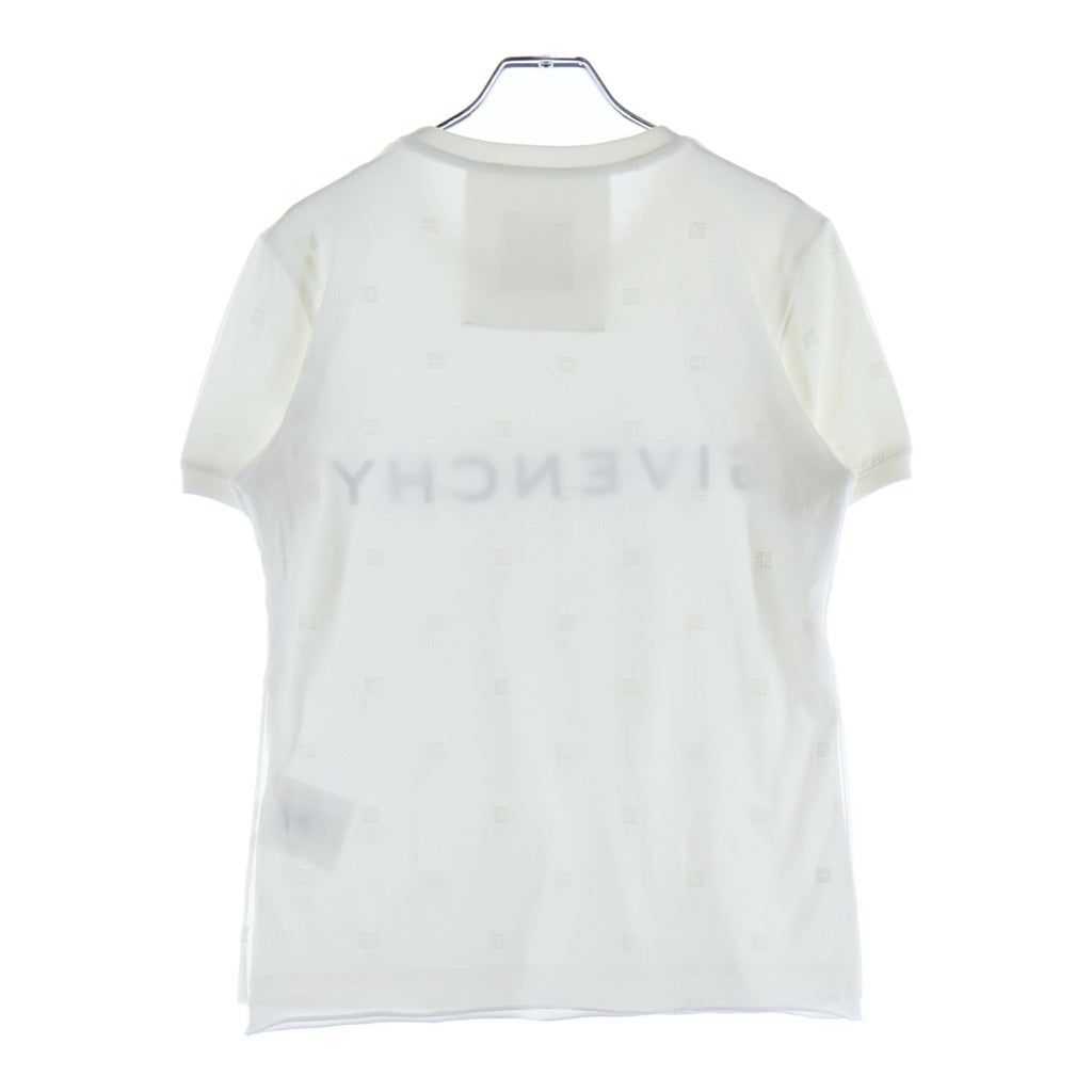 GIVENCHY(ジバンシィ) ■ジバンシー ロゴ ドット Tシャツ 半袖 白 レディース