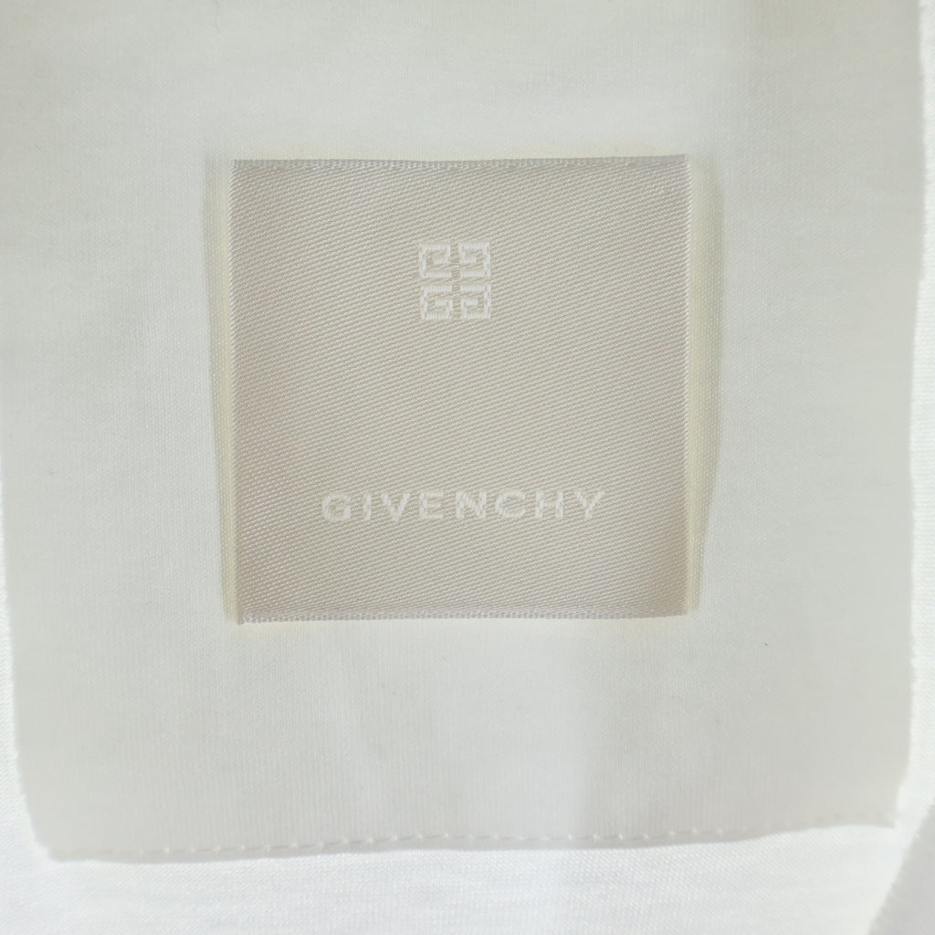 GIVENCHY(ジバンシィ) ■ジバンシー ロゴ ドット Tシャツ 半袖 白 レディース