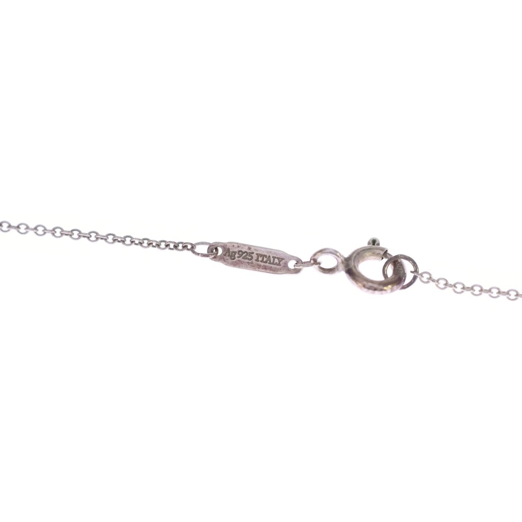 TIFFANY & Co.(ティファニー) リターントゥ オーバル ネックレス IDタグ ダイヤモンド SV925 シルバー レディース