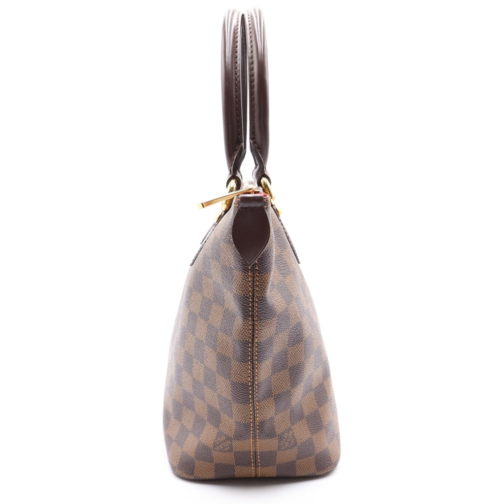 LOUIS VUITTON(ルイヴィトン) ダミエ サレヤPM PVC レザー ハンドバッグ トートバッグ ブラウン N51183 レディース