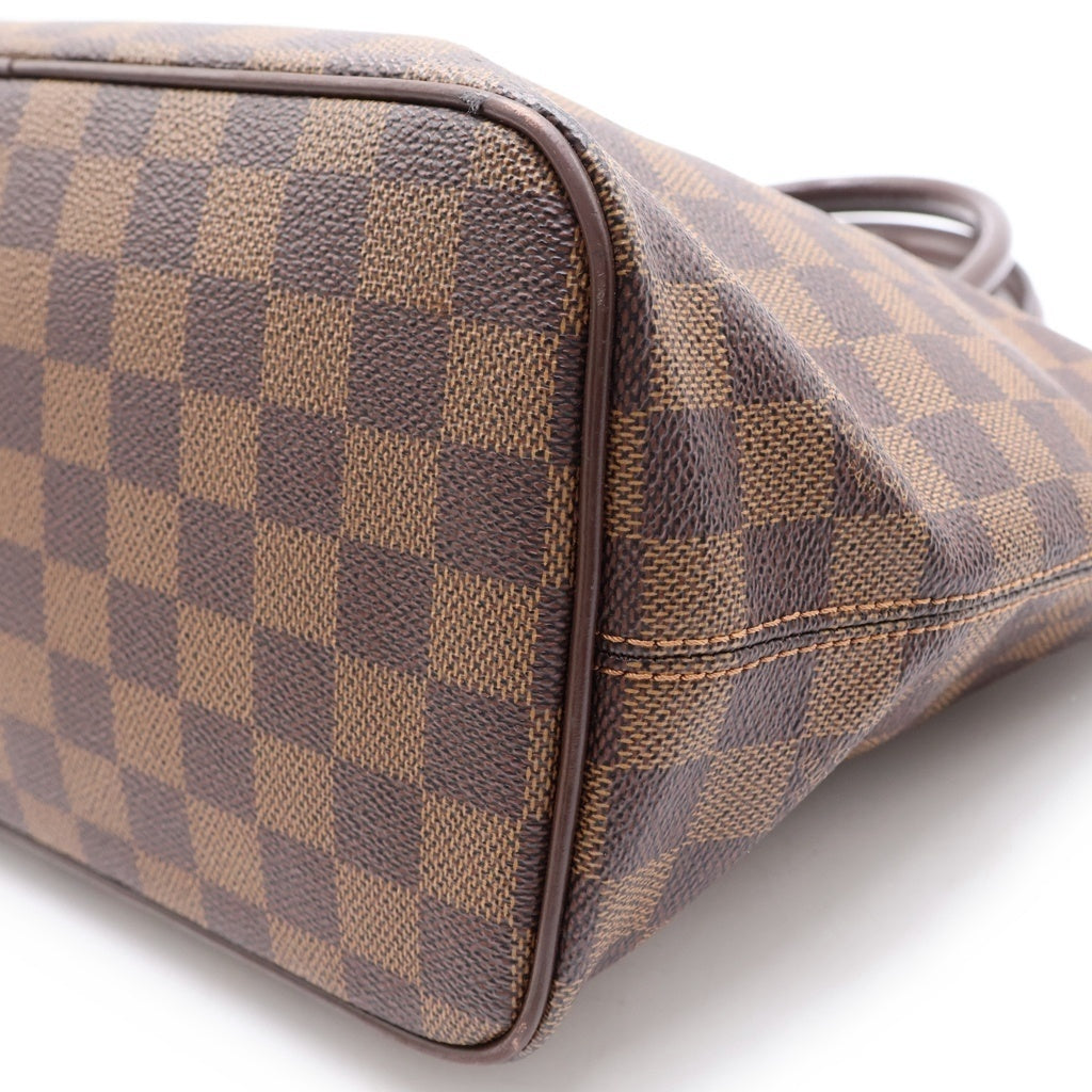 LOUIS VUITTON(ルイヴィトン) ダミエ サレヤPM PVC レザー ハンドバッグ トートバッグ ブラウン N51183 レディース