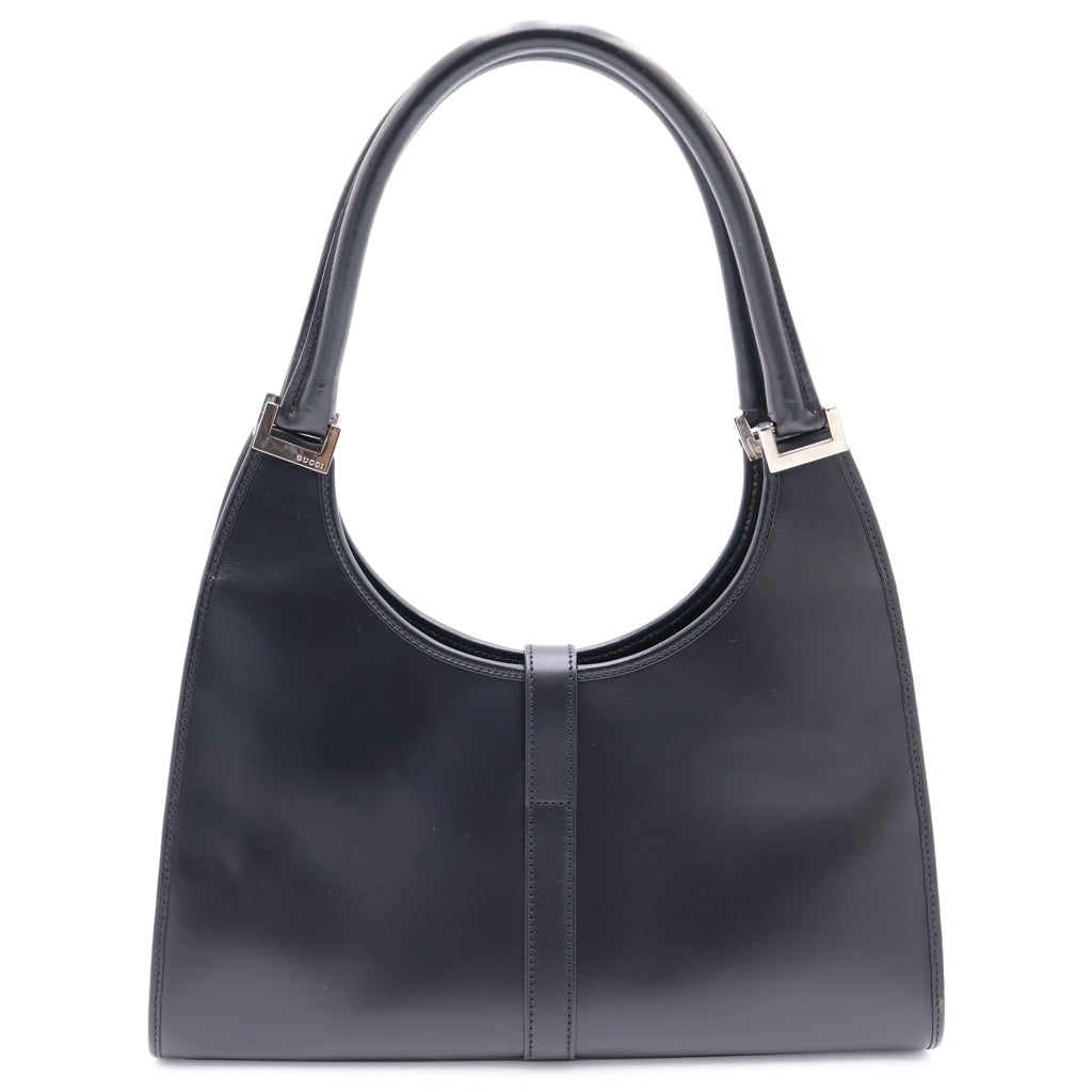 GUCCI(グッチ) ジャッキー ハンドバッグ レザー シルバー金具 ブラック 0021067 レディース