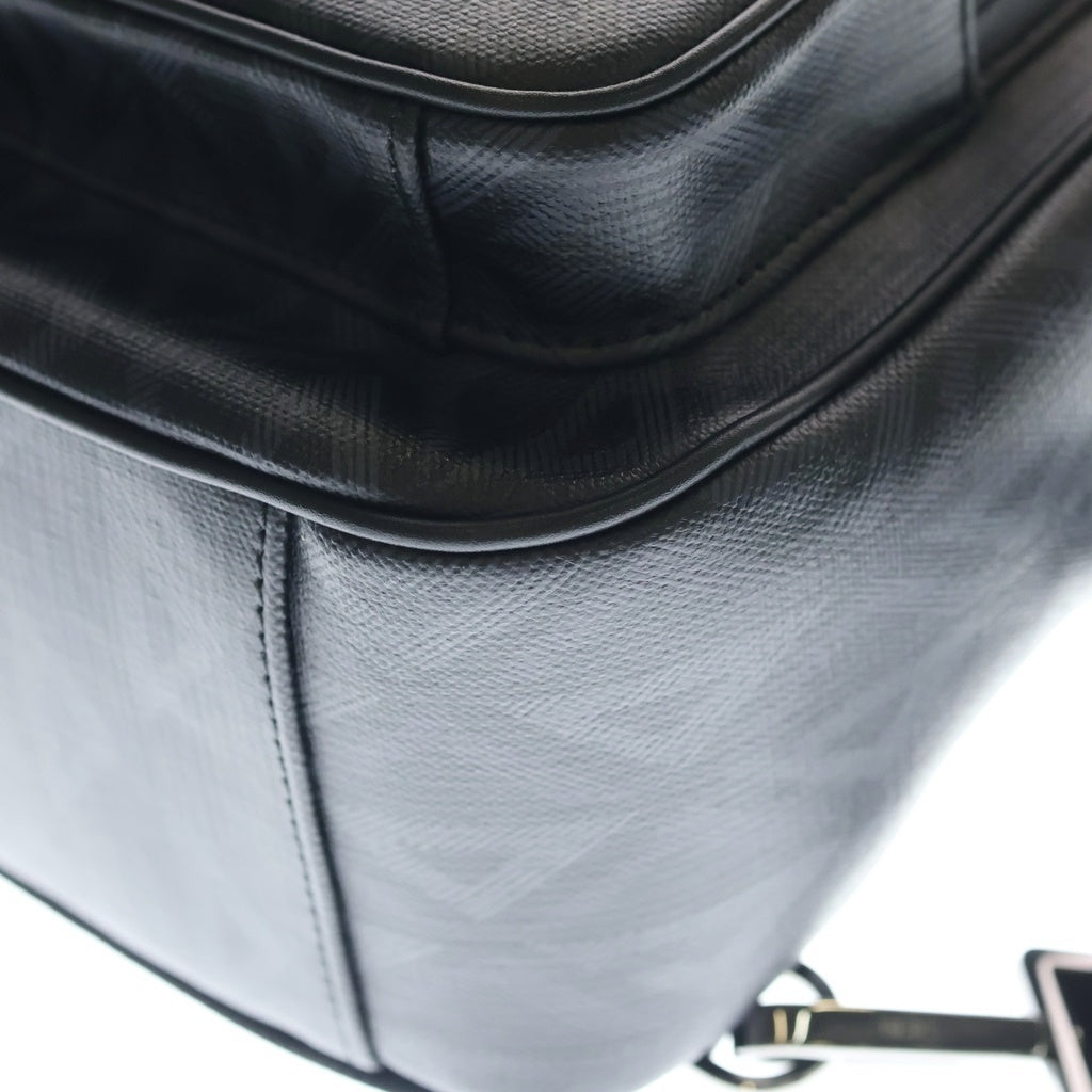 Christian Dior(クリスチャンディオール) RIDER CDダイヤモンド ミニスリングバッグ ウエストバッグ ショルダーバッグ ブラック CDダイヤモンドキャンバス 1ESBO038CDP シルバー金具 レディース