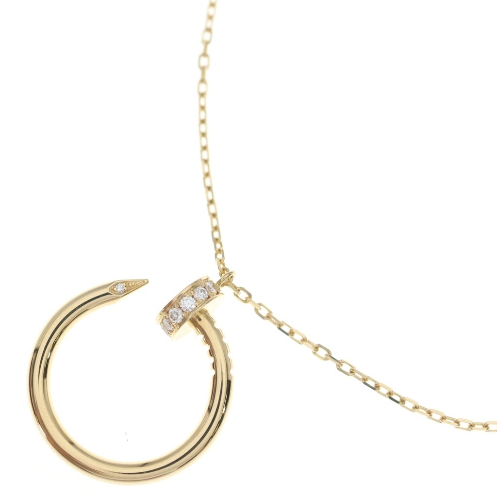 Cartier(カルティエ) ジュストアンクル ダイヤ ネックレス イエローゴールド 750YG レディース