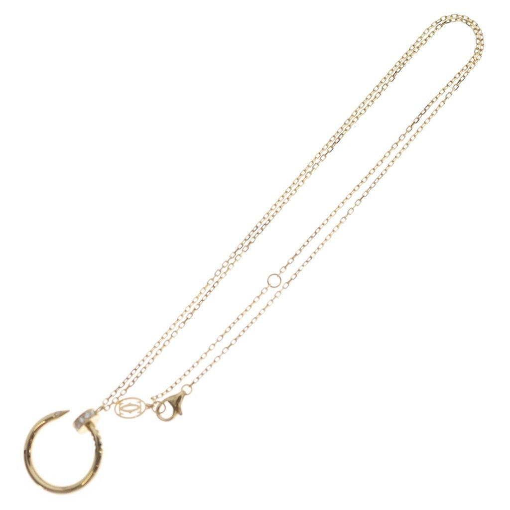 Cartier(カルティエ) ジュストアンクル ダイヤ ネックレス イエローゴールド 750YG レディース