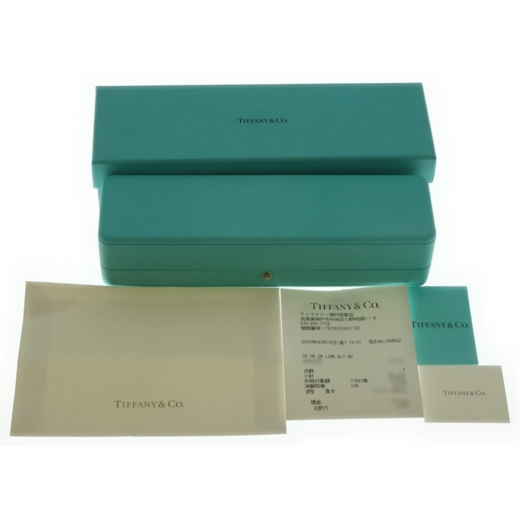 TIFFANY & Co.(ティファニー) ハードウェア スモール リンク ブレスレット チェーン シルバー レディース