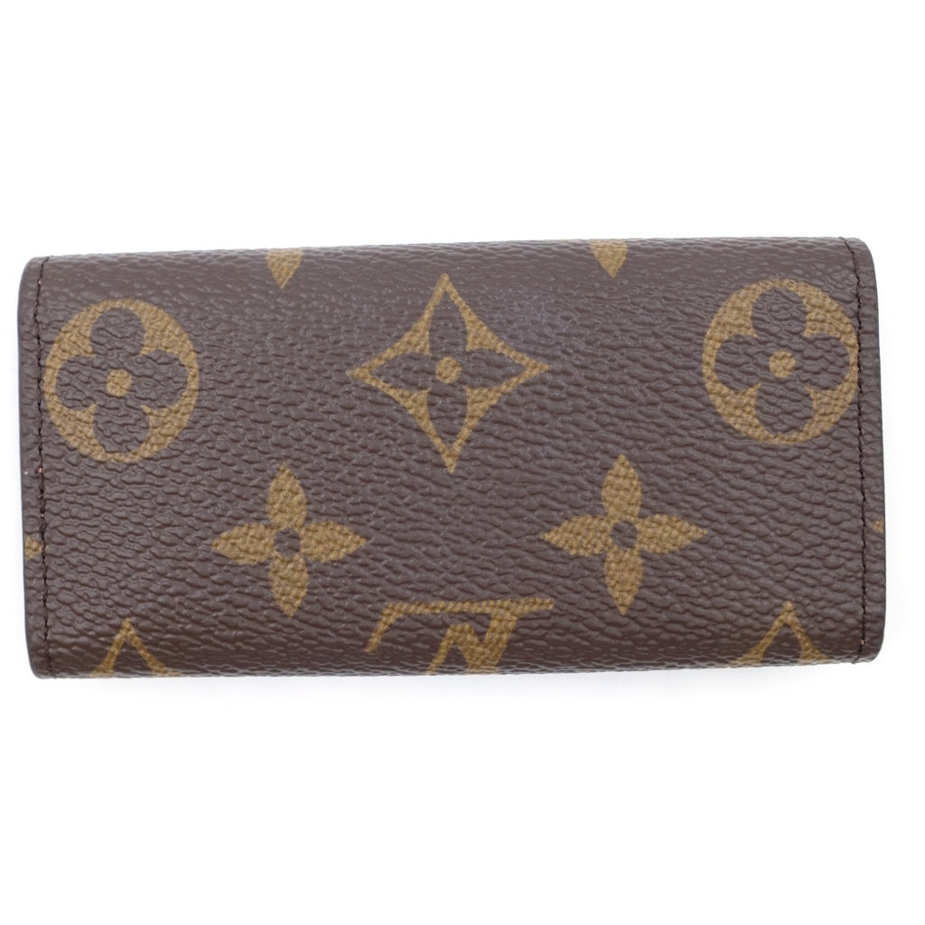 LOUIS VUITTON(ルイヴィトン) モノグラム ミュルティクレ4 キーケース 4連 ブラウン PVC×レザーM69517 レディース