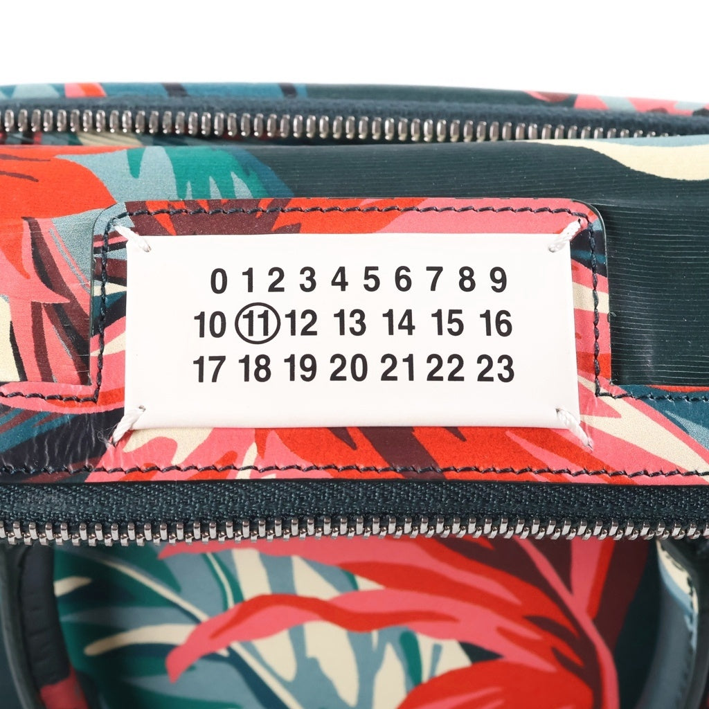 Maison Margiela(メゾンマルジェラ) 5AC ミニタペストリーバック ハンドバッグ ショルダーバッグ 2WAY マルチカラー レザー S35WG0226 レディース