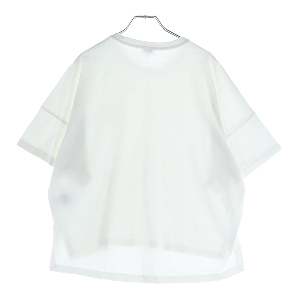 LOEWE(ロエベ) ANAGRAM アナグラム 刺繍Tシャツ ホワイト コットン S359341XA4 レディース