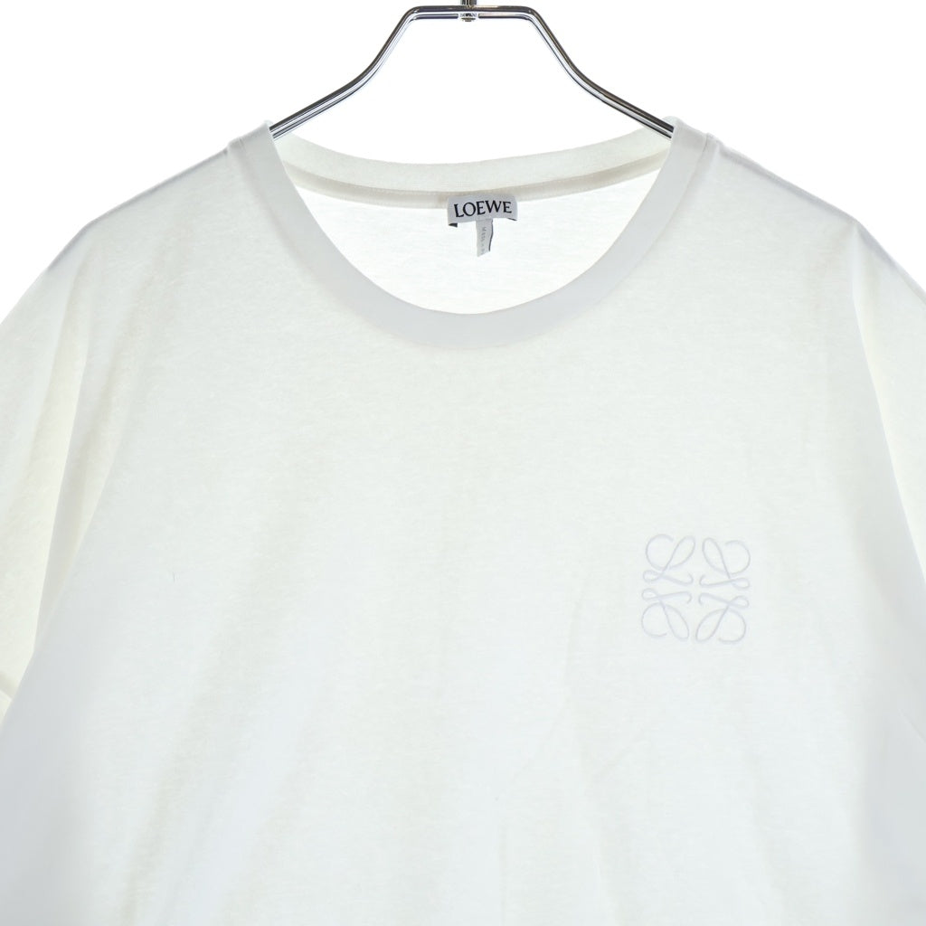 LOEWE(ロエベ) ANAGRAM アナグラム 刺繍Tシャツ ホワイト コットン S359341XA4 レディース