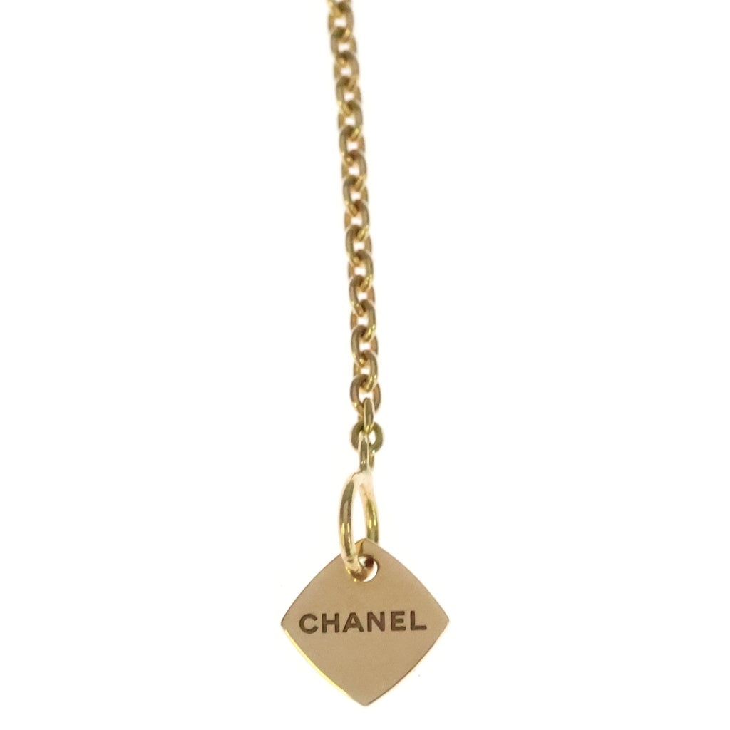CHANEL(シャネル) ココクラッシュ コレクション メレダイヤネックレス ペンダント チェーン イエローゴールド Au750YG J13707 レディース