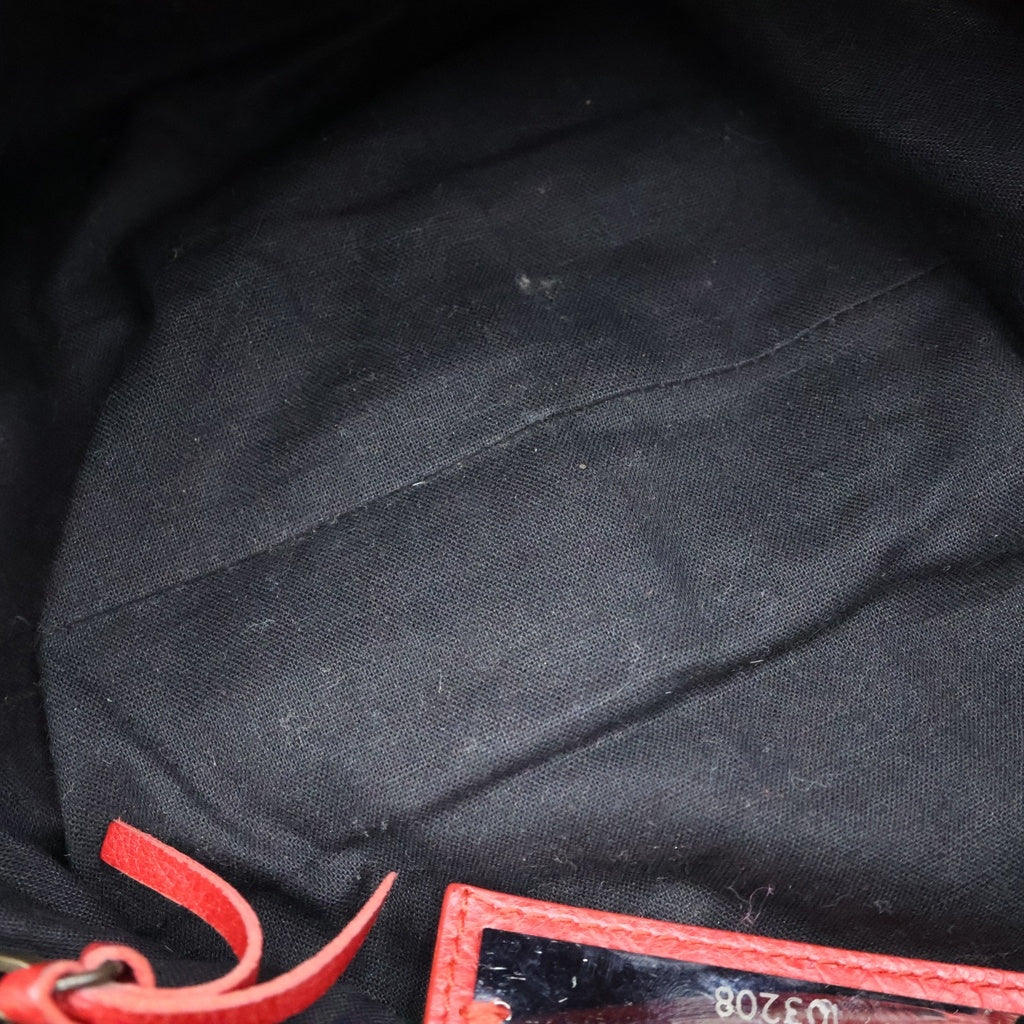 BALENCIAGA(バレンシアガ) ザ・ファースト 2WAYハンドバッグ ショルダーバッグ レッド レザー 103208 レディース